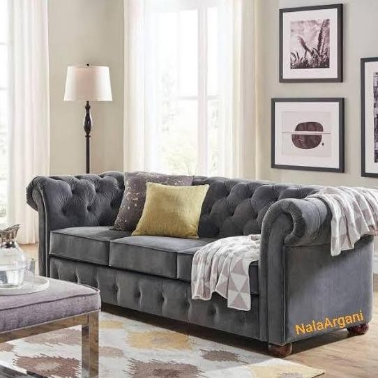 Terlaris Sofa Klasik Farah| Sofa Chesterfield