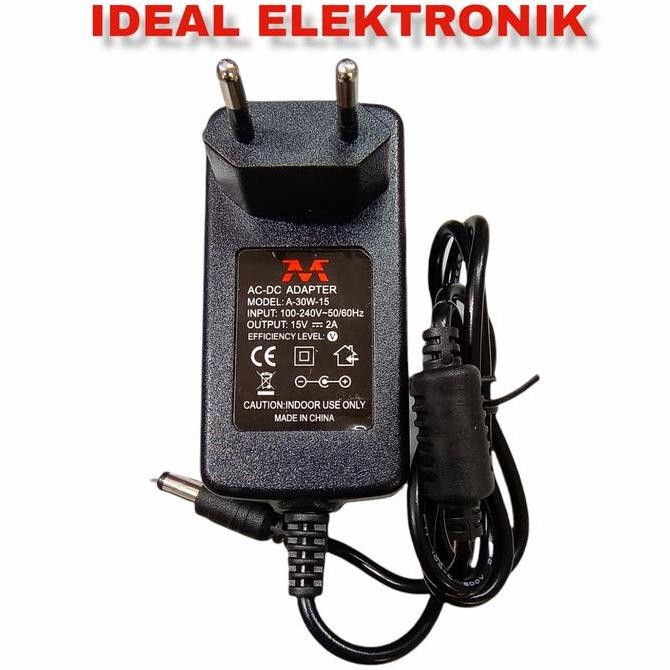 Adaptor 15v 2A / 15 volt 2 Ampere / adaptor 15v 2a murah