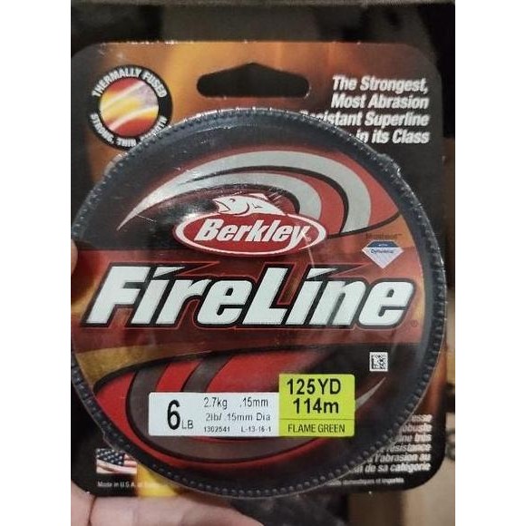 Terlaris Senar Pancing Berkley Fireline 114M Senar Kecil Tapi Kuat