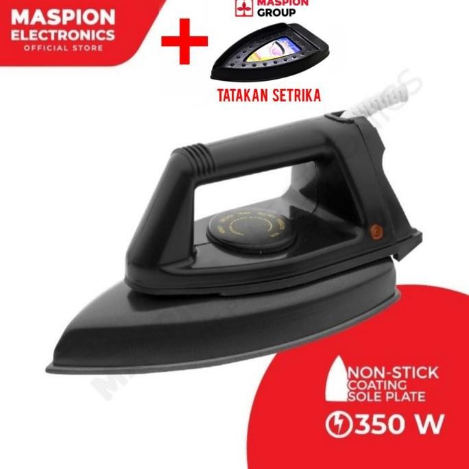 Setrika Maspion EX 1000 Anti Lengket Strika Maspion EX-1000 350 watt