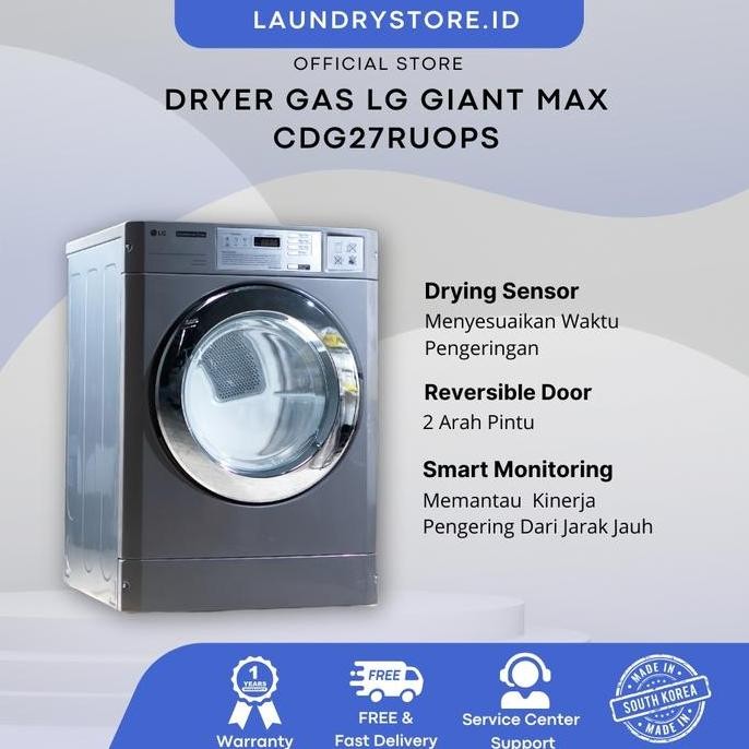 BEBAS ONGKIR - Mesin Pengering LG Giant Commercial