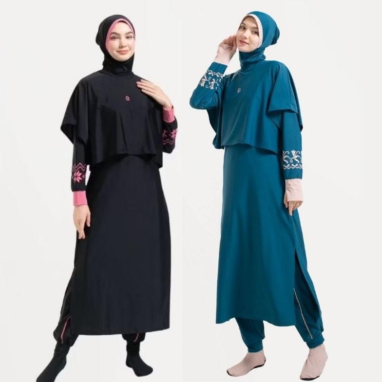 Promo Polite Swim Baju Renang Muslimah Tunshark Pale Nude Murah
