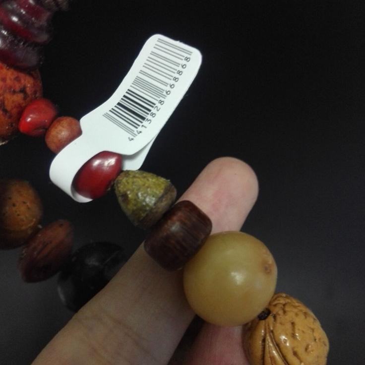 

KA 100PCS Label Aksesoris 1.2cm*6cm Hang Tag Label Aksesoris Tag Cincin