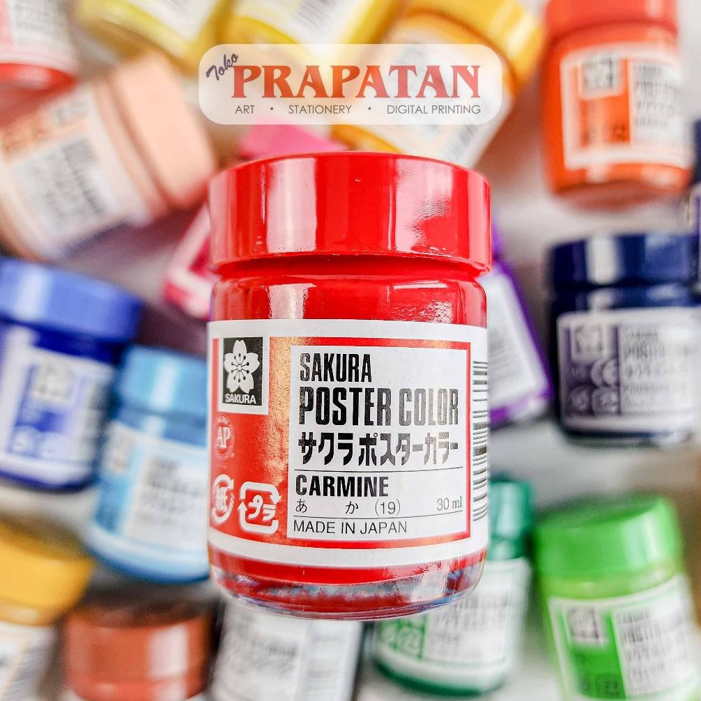 

KA Sakura Poster Color 30ml Warna Standar Opaque