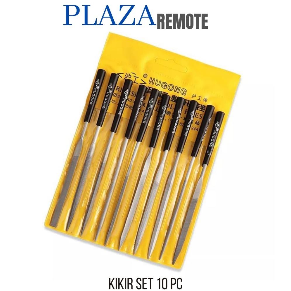 ALAT KIKIR MINI HUGONG BESI EMAS PAHAT UKIR FILES 3 MM ( 10 PC )