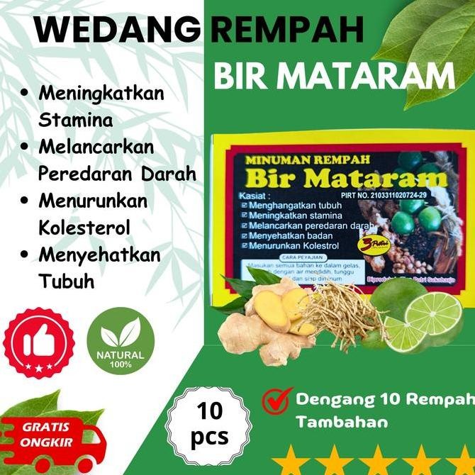 

Open DS] Bir Mataram Minuman Rempah Wedang - Wedang Bir Mataram isi 10 pcs Bisa request gula dan tanpa gula