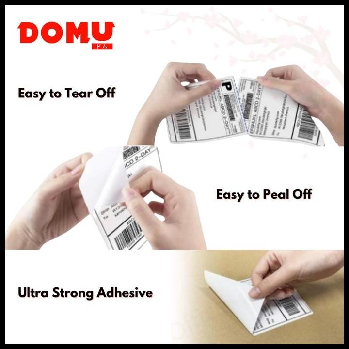 

Terlaris Kertas Sticker Label Thermal Resi 100X150 Mm | Isi 500 Lembar Per Roll Good Quality