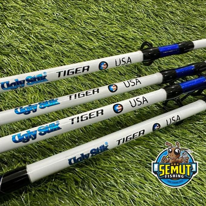 

Terlaris Joran Spinning Ugly Stik White Tiger Usa Series Uwts Fuji Dan Seaguide