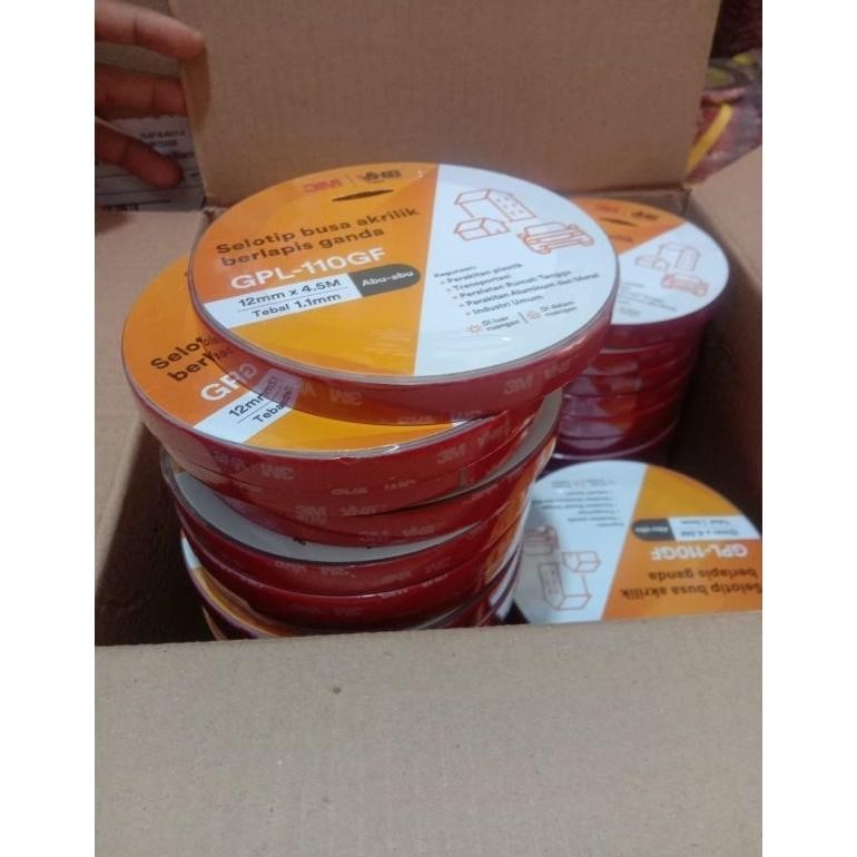 

KA Double Tape VHB 3M 4900 24mm dan 12mm - Double Tape 3M VHB - Double Tape Merah - Lem 3M Bolak Balik