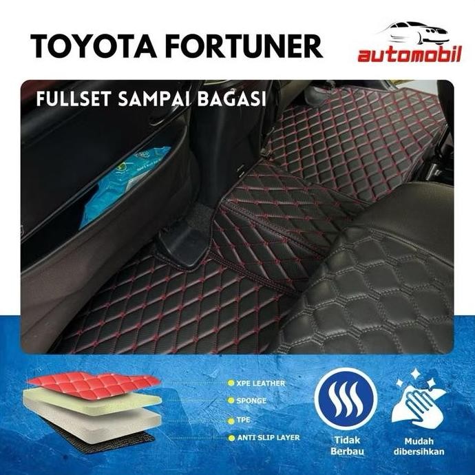 Karpet Mobil 7D Premium Toyota Fortuner Fullset