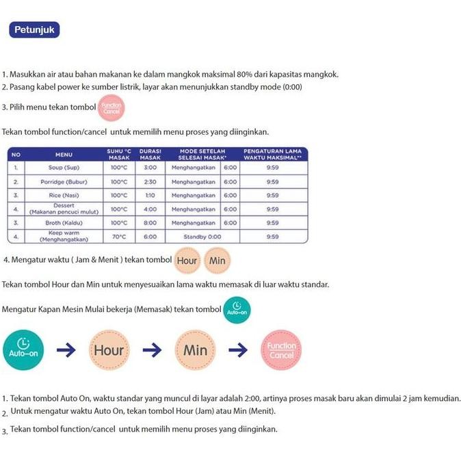 BABY SAFE SLOW COOKER | ALAT PEMBUAT MPASI BAYI