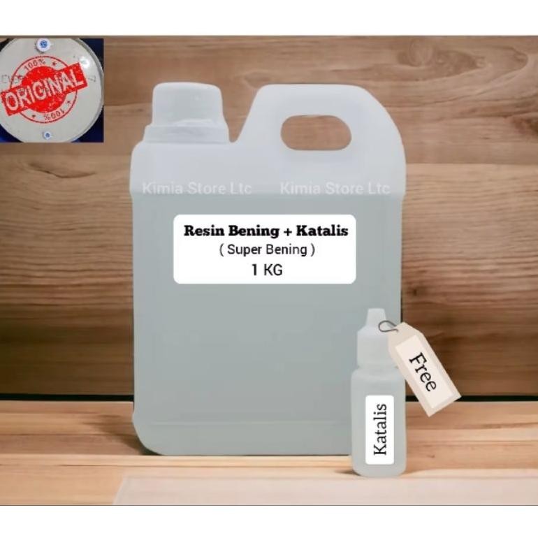 

Resin Bening Kualitas Super Plus Katalis Kemasan 1kg