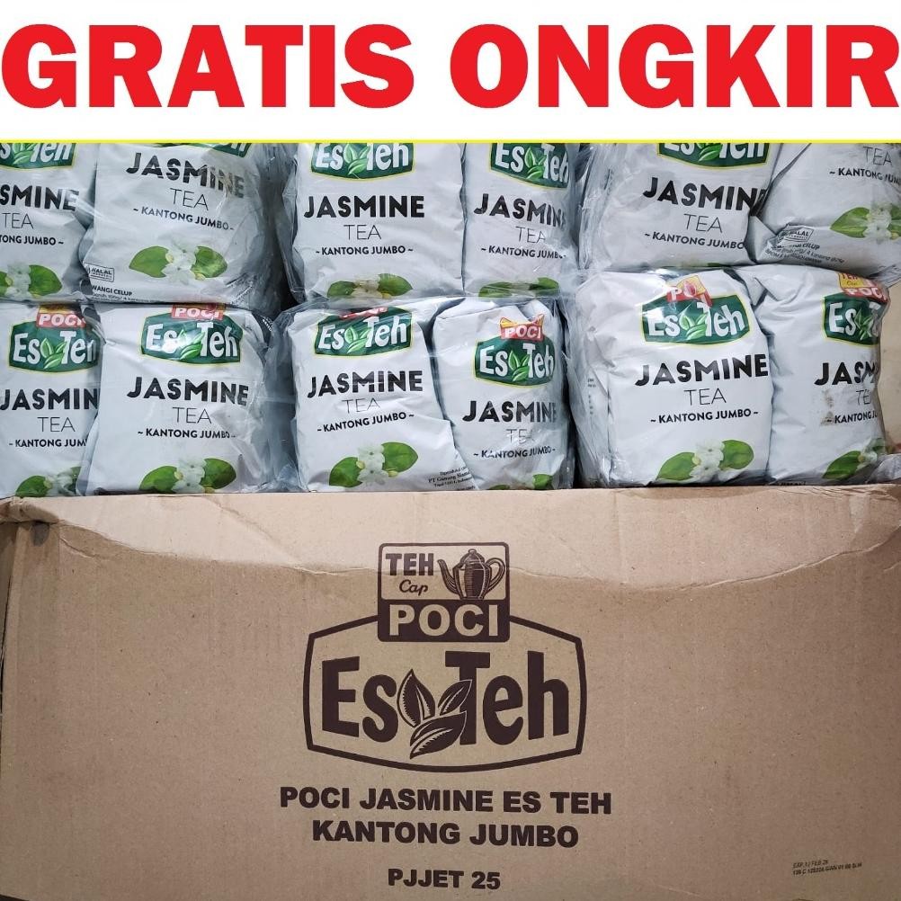 

Paling dicari teh poci jasmine & vanilla BOS (10 bungkus) celup jumbo 100gr