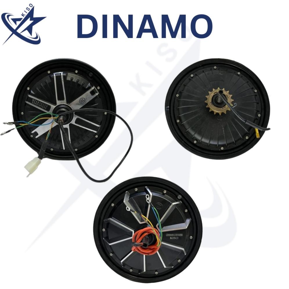 KISO Dinamo BLDC 500W 600W 1000W Roda Belakang Sepeda Listrik Skuter Listrik Motor Listrik Outdoor