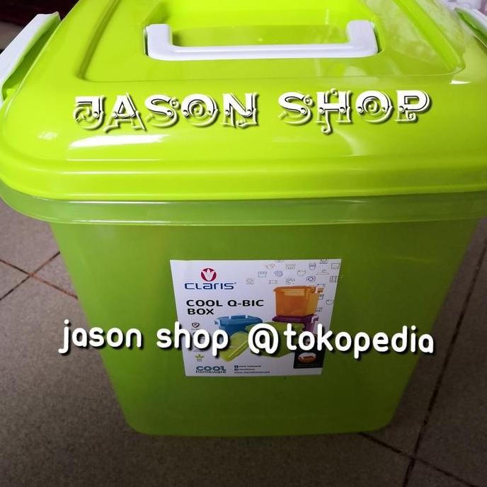 Miliki Cool Q-Bic Box Claris 1056/Box Claris (Ada Tutup)/Kotak Serbaguna