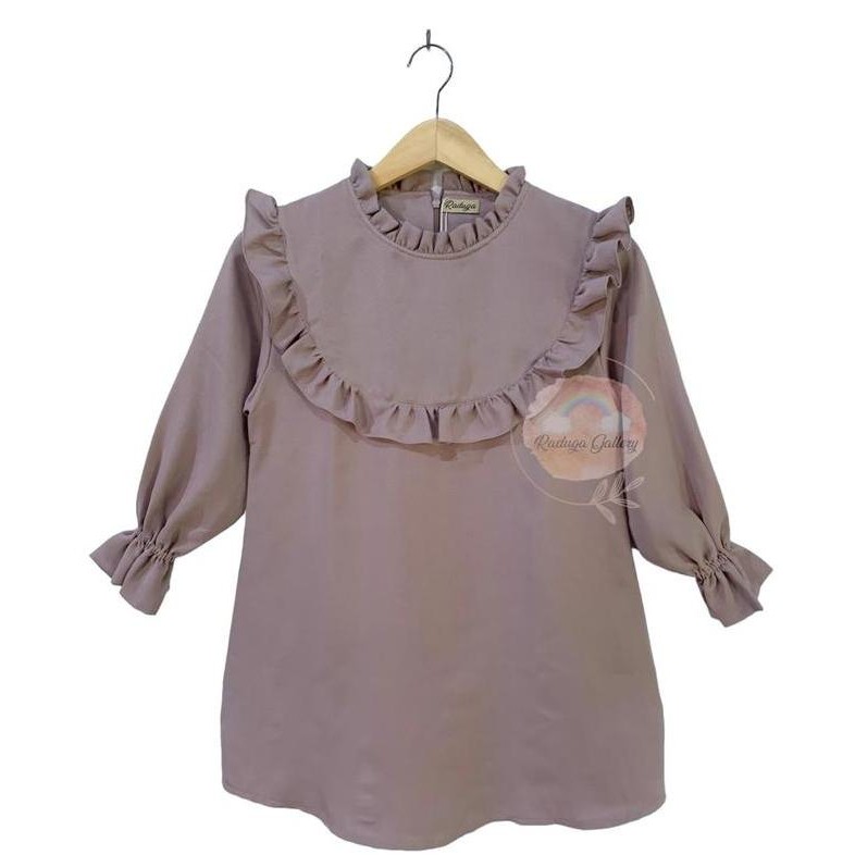 Tersedia Nura Tunik anak perempuan usia 7-12 Tahun/ Tunik anak cewek/  Baju anak cewek/ Tunik remaja