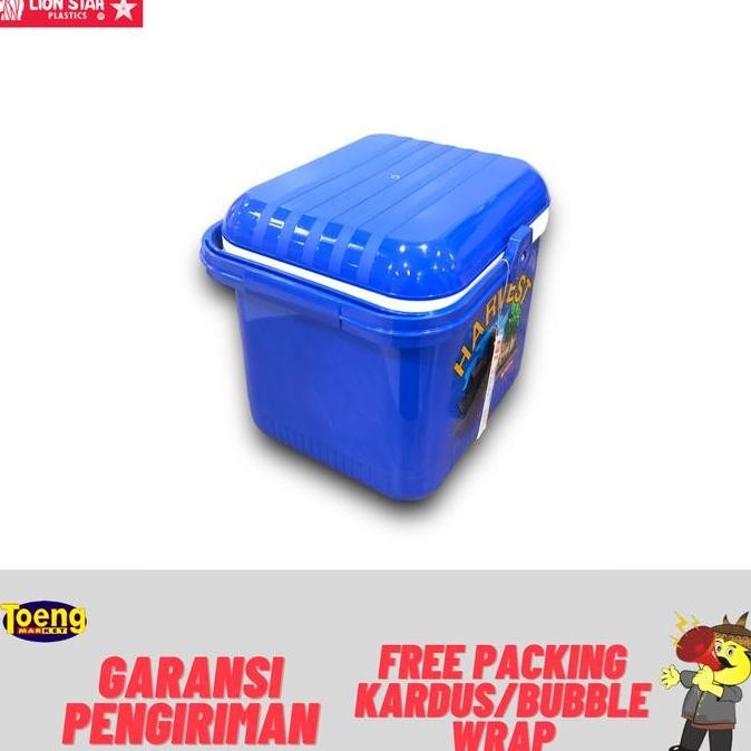 Miliki Rice Box Segi 6.0Lt Ls / Wadah Nasi / Wadah Es Batu Lion Star