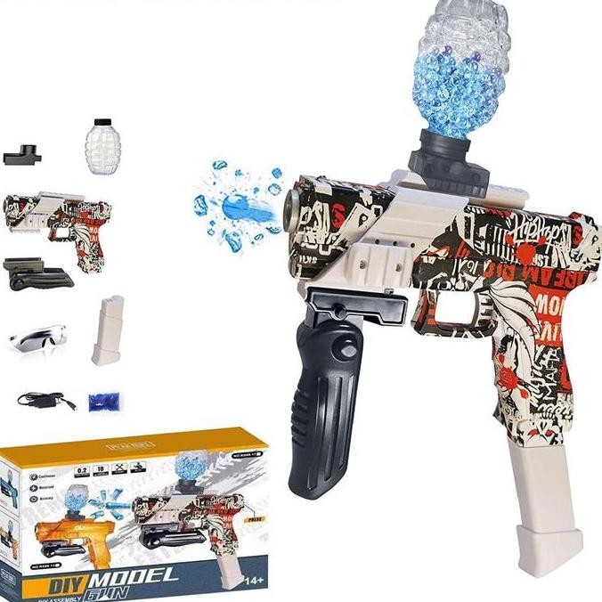 Mainan anak tembakkan Water gel blowback