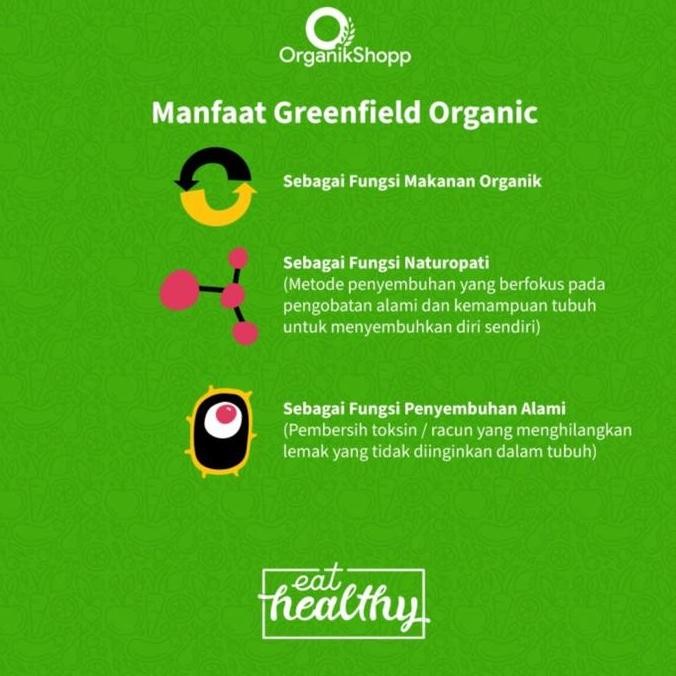 

GREENFIELD ORGANIC (GFO) MELILEA 16OZ MAKANAN SAYURAN ORGANIK