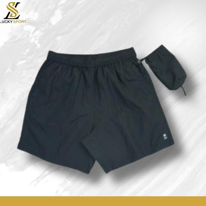 Terbaru Celana Pendek Basic Short Celana Olah Raga Parasut Lari Running Gym Santai Pria Wanita Free 