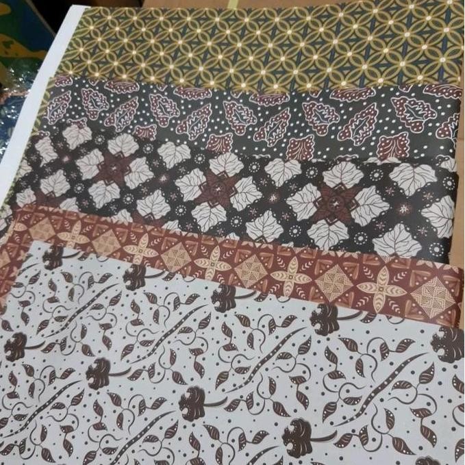 

ready Kertas Kado Sidu Motif Batik isi 50 Lembar 5 Motif murah - Solusi Pembungkusan Hadiah Terbaik - Gift, Paper