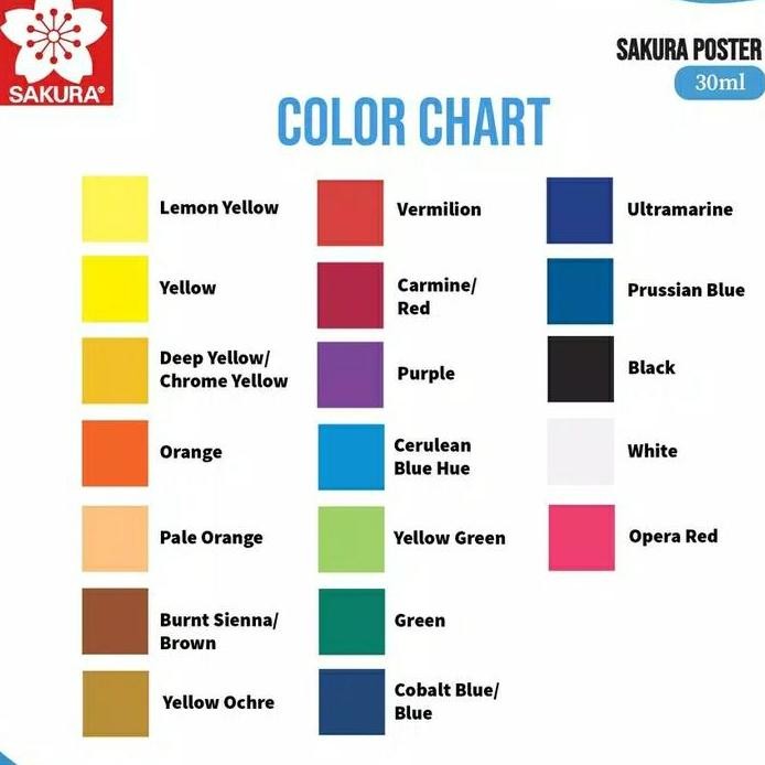 

ready !!! sakura poster 30ml