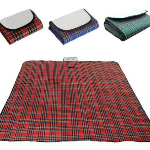 Tikar Lipat Micro Satin Fiber Size 150cm X 200cm / Tikar Lipat Plastik murah