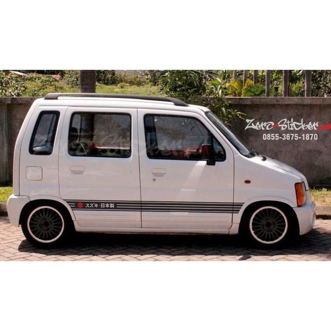 BEBAS ONGKIR - stiker stripe bodi karimun kotak