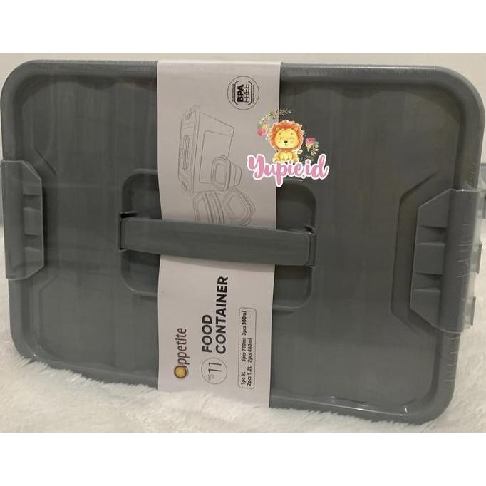 Miliki Oppetite Informa Food Container Set 11Pc Include Big Container