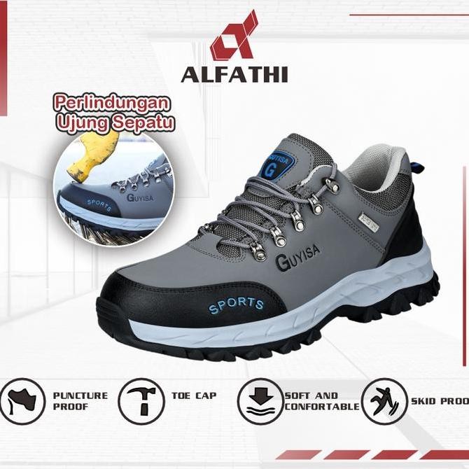 SEPATU SAFETY SNEAKERS SPORT NEW GUYISA 2021