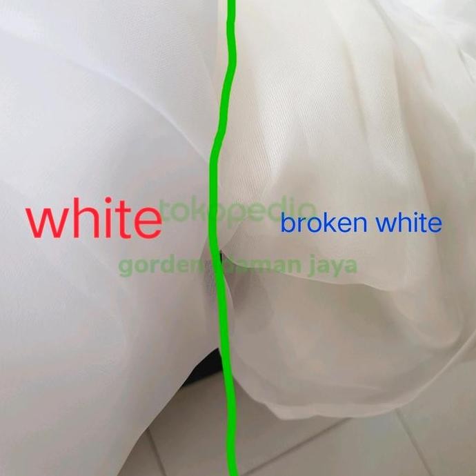 Gorden vitrase smokering polos putih#gorden mewah transparan tipis Curtain murah