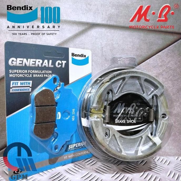 Kampas rem VIXION OLD dan BYSON Yamaha Bendix Kampas rem Depan dan Belakang