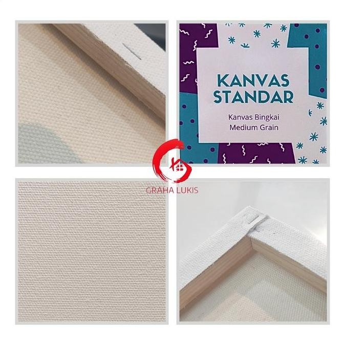 

ready !!! Kanvas Standar Graha Lukis 30x40cm