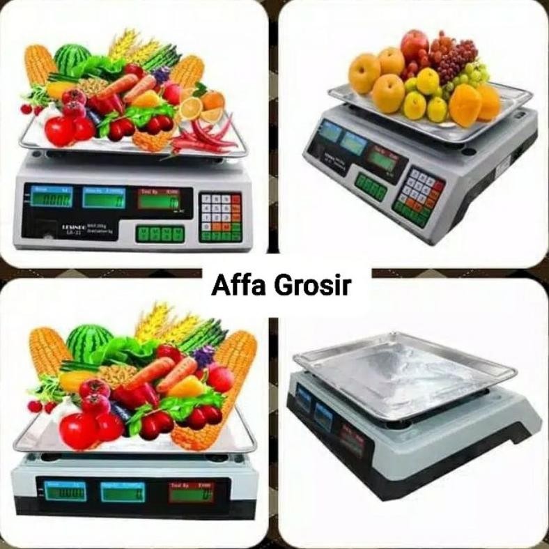 NEW Timbangan Duduk Digital Timbangan Laundry 40kg Timbangan Buah Elektrik 40 Kg