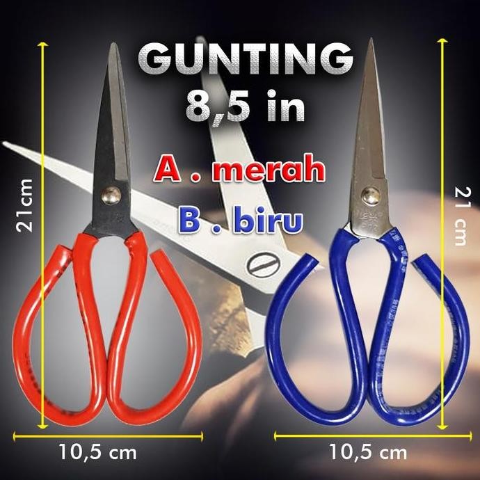 

GUNTING KODOK 8" ( 8 INCH ) FOR POTONG SENG / KAIN SERBAGUNA