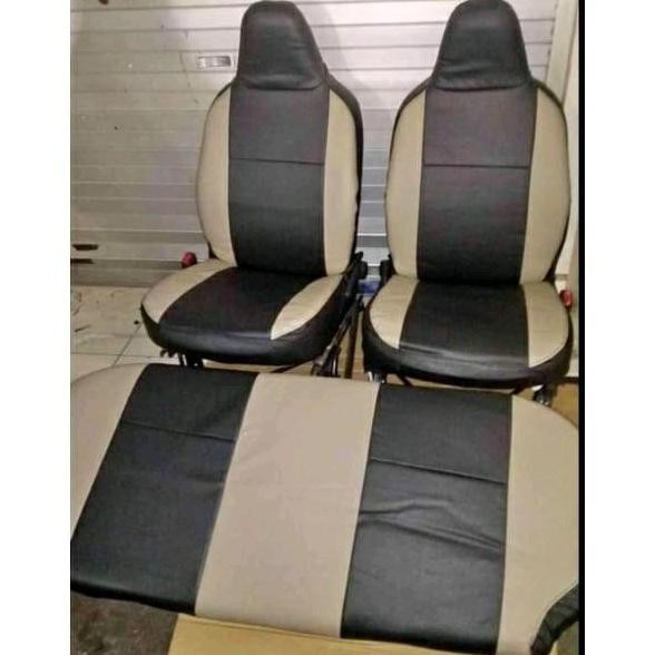 Cover jok / Sarung Jok Agya Ayla Jazz Brio Vios Ignis Etios march Datsun Fullset 2 baris - Aksesoris