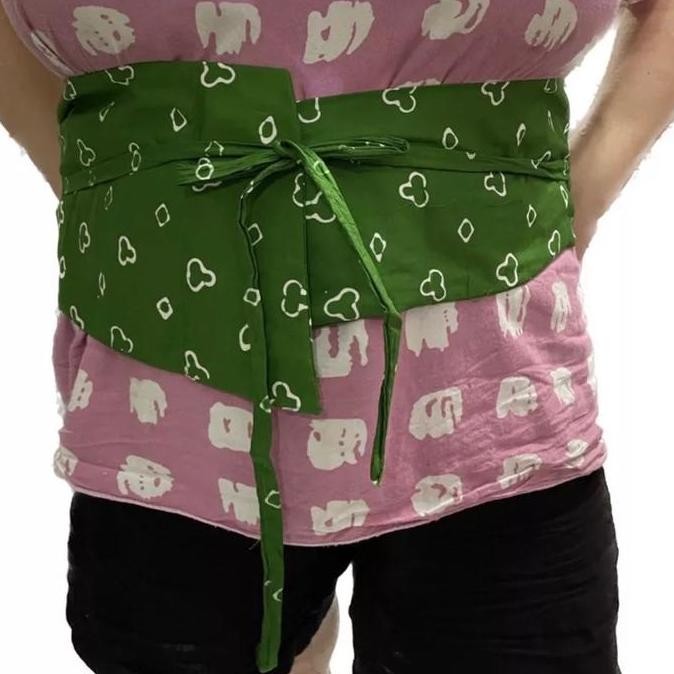 ready Obi belt TRIANGLE JUMBO / ikat pinggang obi belt bigsize segitiga / obibelt tenun jumputan