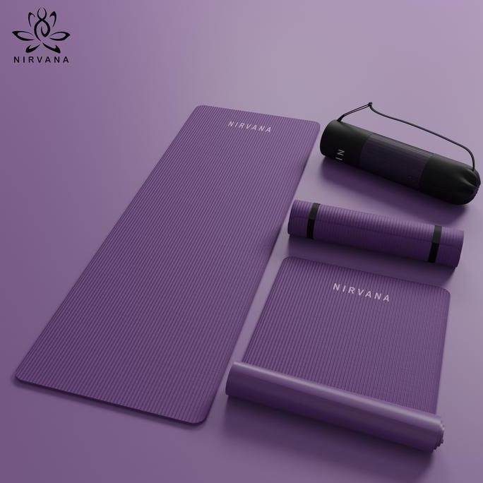 NIRVANA YOGA MAT PLAY MAT 10MM MATRAS OLAHRAGA