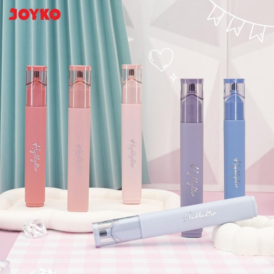 

As25 Ik69 Gd-90 Joyko Highlighter Hl-99-6 Morandi Soft Color / Spidol Penanda Isi 6 Warna Original Terlaris
