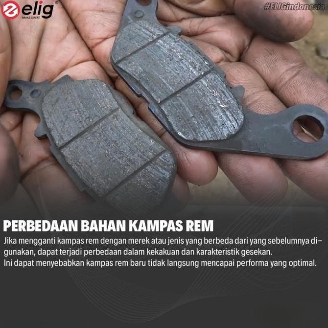 ElKampas Rem Depan Motor Honda PCX 150 & 160 CBS / ADV 150 CBS - EM380
