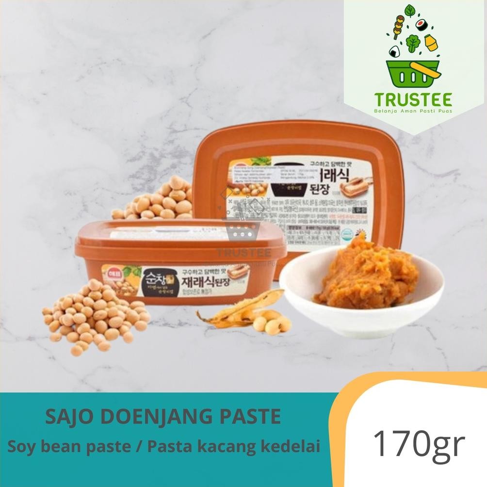 

Gjk-25 Special Sale! Terlaris! Sajo Doenjang Korean Soy Bean Paste / Pasta Kacang Kedelai / Tauco Korea 170Gr Dj Murah Termurah Gjk-25