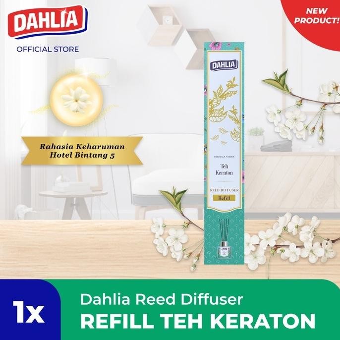 Dahlia REFILL Reed Diffuser Teh Keraton