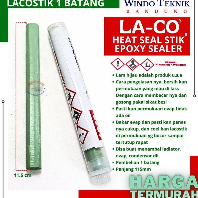 LACOSTIK PER BATANG | LEM EVAP KULKAS | LEM KULKAS BOCOR | LEM HIJAU