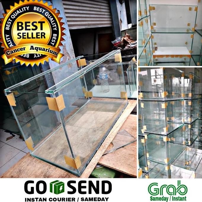 Aquarium Kaca 60X30X35