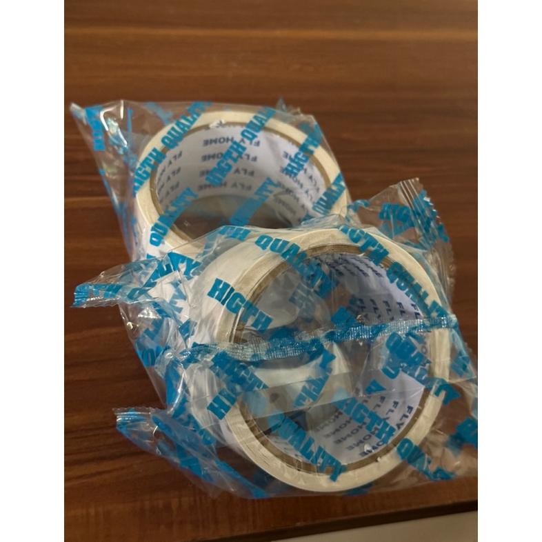 

FLYHOME Double tape 1/2 dus 48mm x 8meter 36 roll hotmel ukuran full