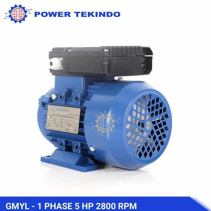 Sale Famoze Pro Dinamo 1 Phase 5 Hp 2800 Rpm Elektro Motor 5 Pk Gmyl