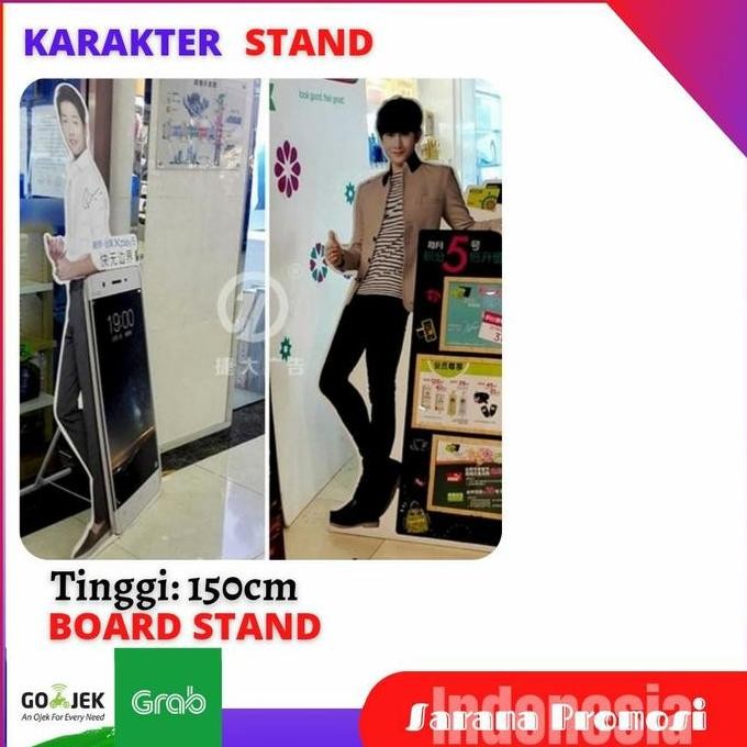 

Standing Karakter / Impraboard / Foam Board / Korea /Oppa Terlaris
