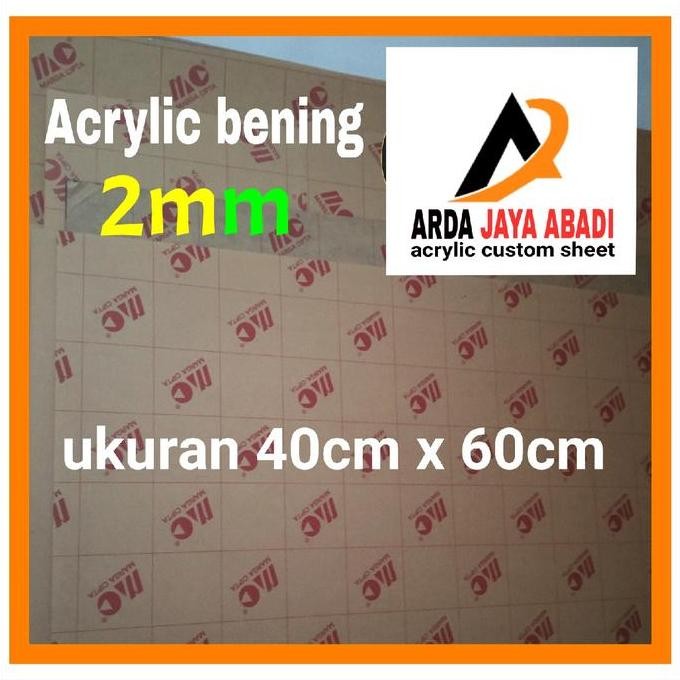 

Akrilik 2Mm Bening Ukuran 40 X 60 Lembaran Akrilik Murah Mika Lembaran Acrylic Clear Marga Cipta Best Seller