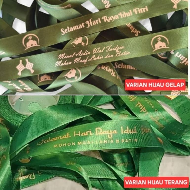 

Wrapping Pita Lebaran Selamat Hari Raya Idul Fitri Eid Mubarak