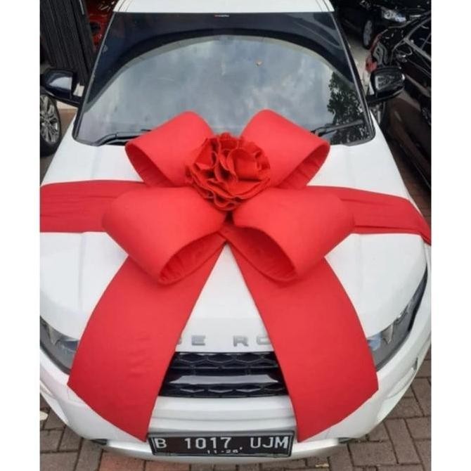 

Dekorasi Pita Ribbon Jumbo Mobil Motor Hadiah Pengantin Pernikahan Wedding Ulang Tahun Birthday Car Big Bow Surprise Gift Valentine Kado Rumah